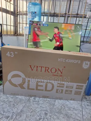 Vitron 43-Inch Qled Smart Android Tv (Model: HTC 4300qfs).