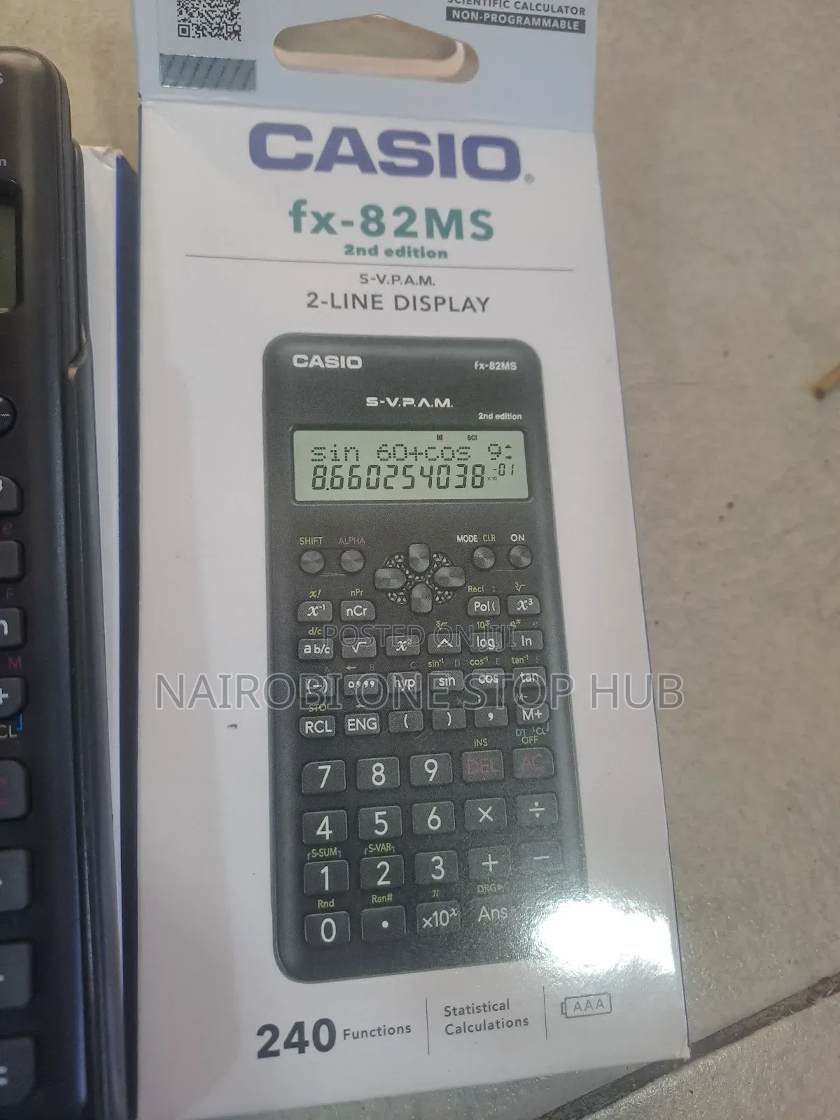 Casio Fx-82ms Scientific Calculator (2nd Edition)