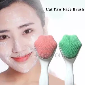 Cat Paw Shape Beauty Cleanser Silicone Face Cleaning Brush