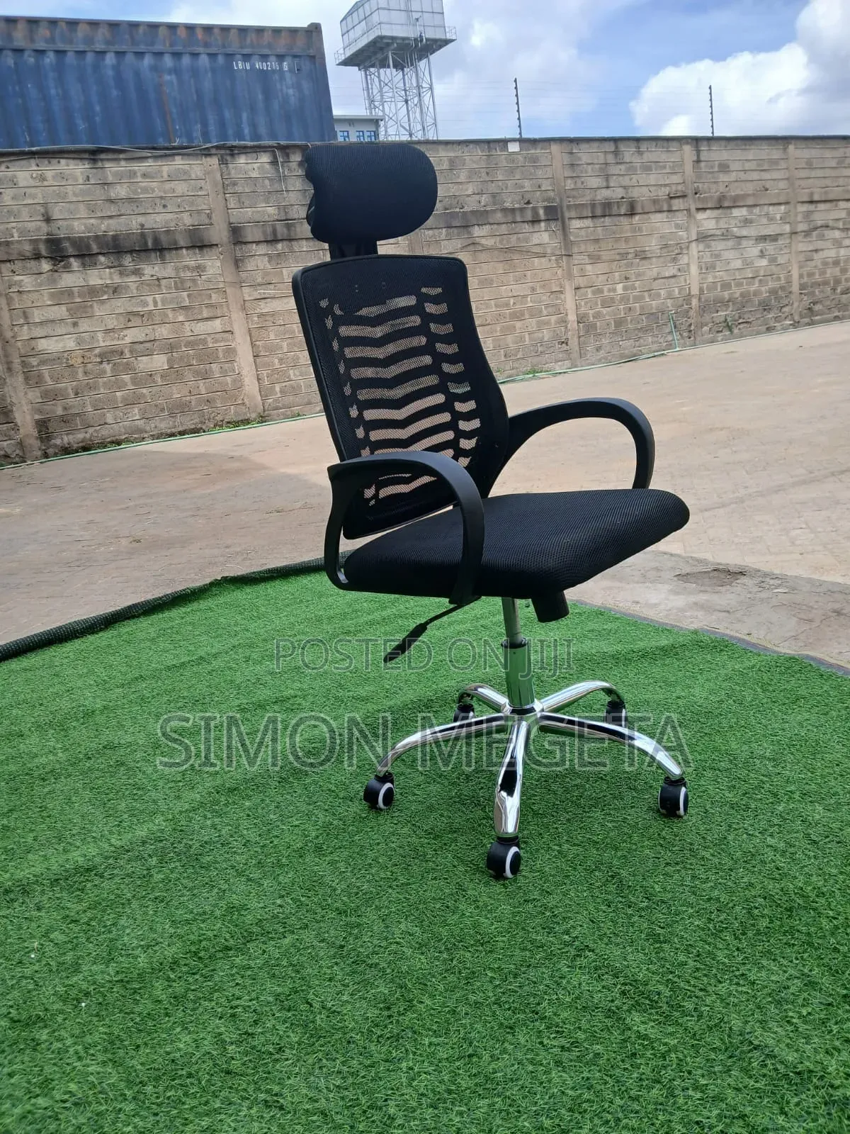 Office Chair With Headrest