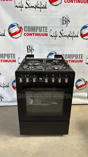 BJS Elite Series Black Premium 60 by 60 Standing Cooker