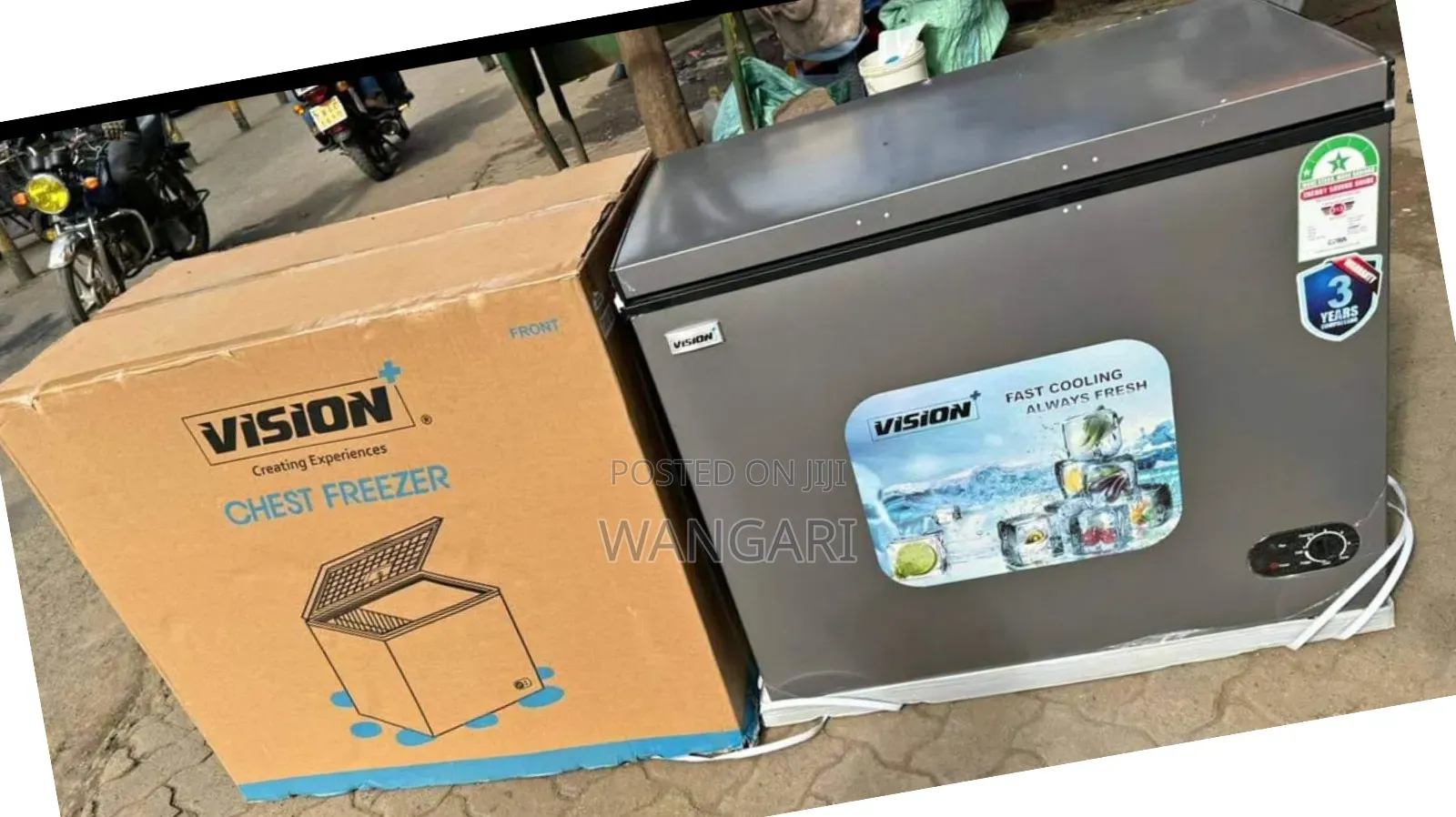 Vision 200 Litres Freezer Brand New