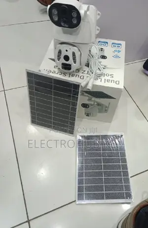 6mp 4g Dual Panel Solar Powered Cctv Camera 6mp