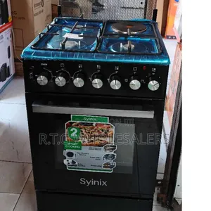 Syinix 50×50 Standing Cooker With Electric Oven