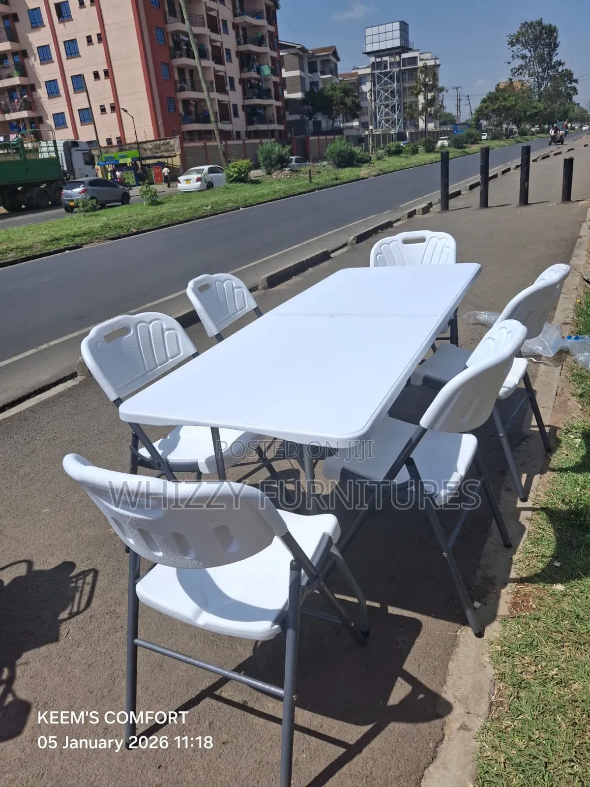 Foldable Table And Chair (Set)