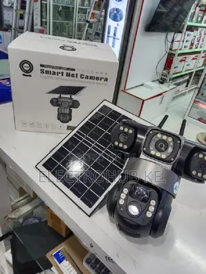 Smartnet 4g Tripple Lens V380pro Solar Ptz Camera