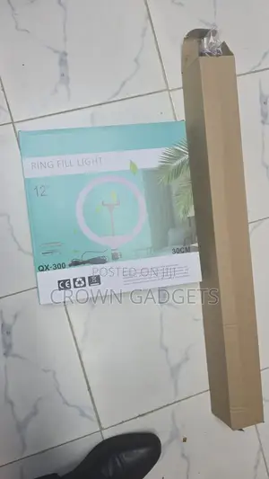 12-Inch Led Ring Light With Stand Phone Holder