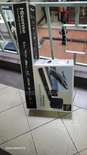 Hisense 580watts Ax5100q Soundbar – 580w Powerful Bass