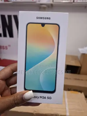 New Samsung Galaxy M36 5G 128 GB Black