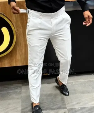 White Ghurka Pants