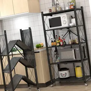Multipurpose Kitchen Rack Carbon Steel