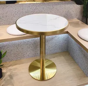 Dining Tables; Chic Circular Dining Table for Home