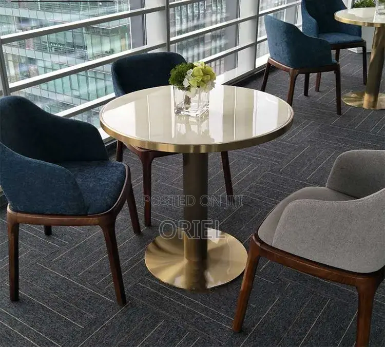 Dining Tables; Chic Circular Dining Table for Home