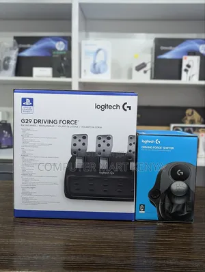 New Logitech G29 Driving Force With Logitech Driving Force Shifter