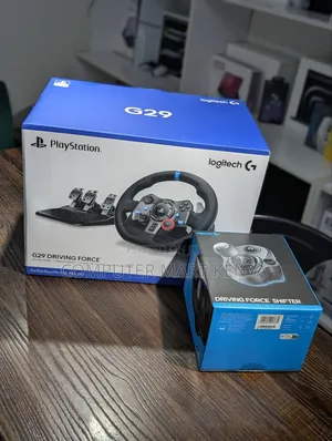 New Logitech G29 Driving Force With Logitech Driving Force Shifter