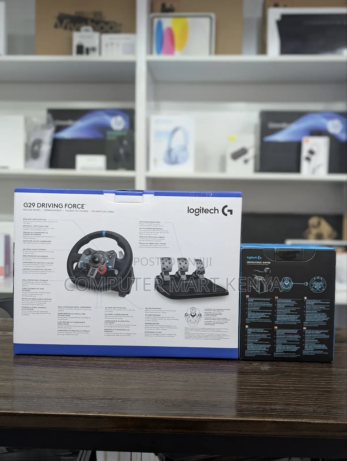 New Logitech G29 Driving Force With Logitech Driving Force Shifter