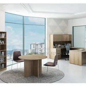 Conference Table; Round Office Conference Table