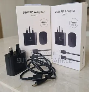 Samsung 25w Usb-C Power Adapter (Ep-T2510) With C to C Usb Cable.