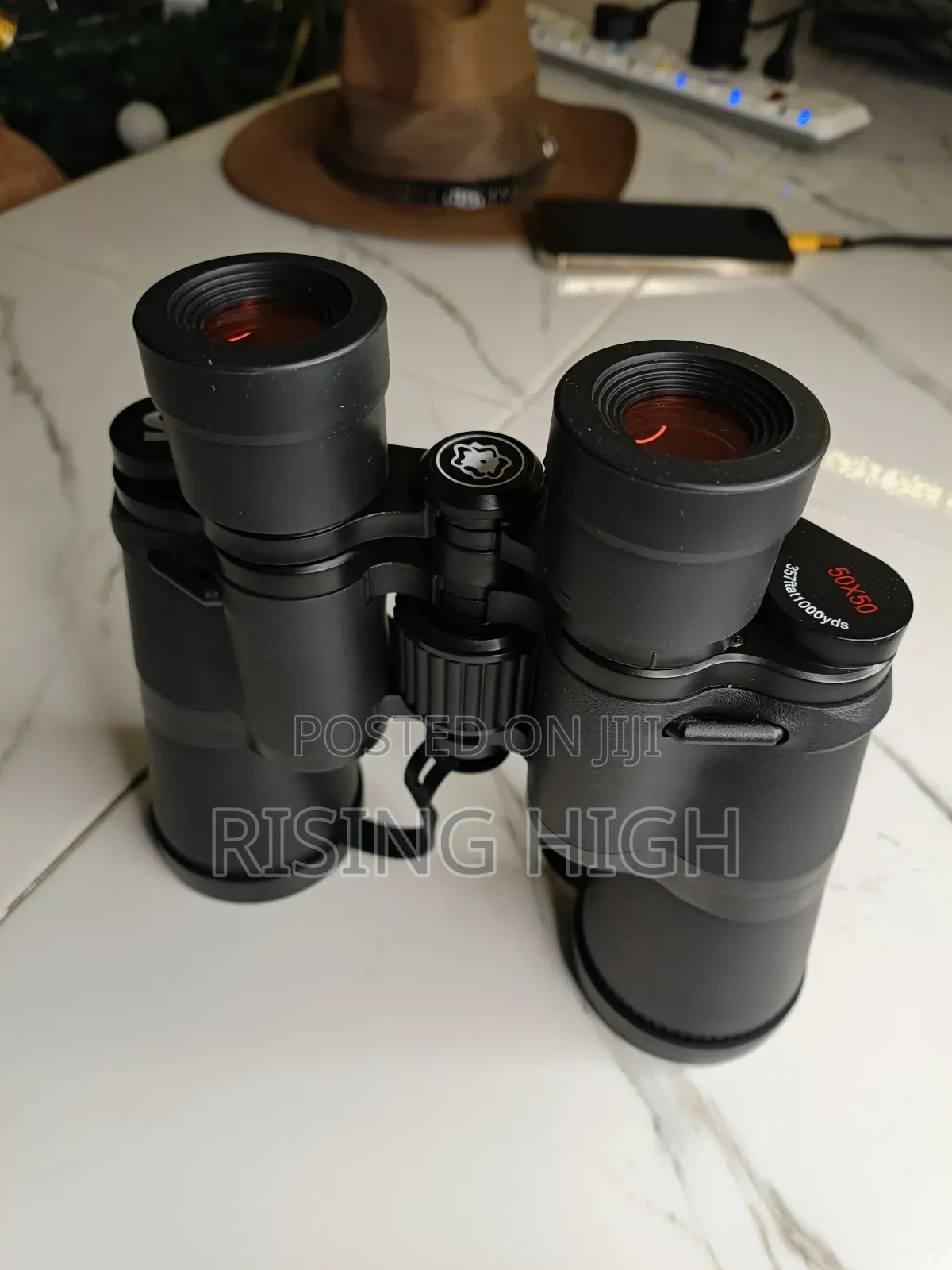 50x50 Long Resolution Binoculars With Night Optics.