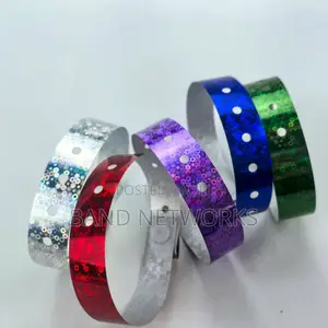 Premium Holographic / Glitter L Shape Wristbands