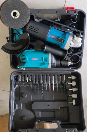 Toolmax Grinder +Drill. Combo