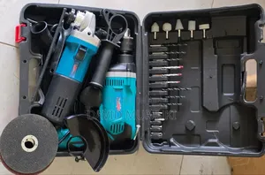 Toolmax Grinder +Drill Combo