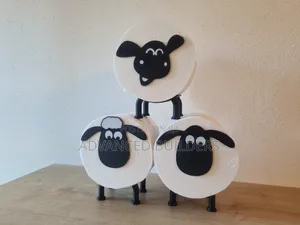 3d Printed Funny Sheep Toilet Roll Holder