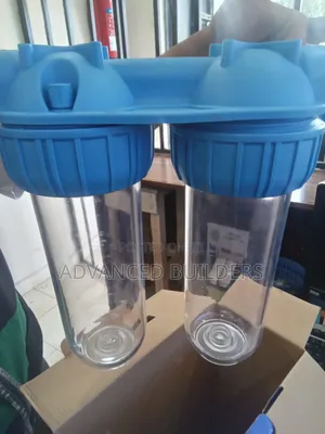 New and Modern 10 Inch Double Filter Housing