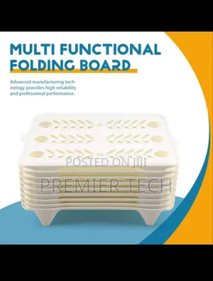 Folding Board Plastic Shirt Organizer Simple White Clothing