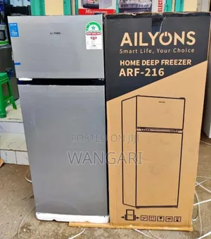 216litres Ailoyns Fridge Double Door