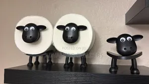 New and Modern 3d Printed Sheep Toilet Roll Holder