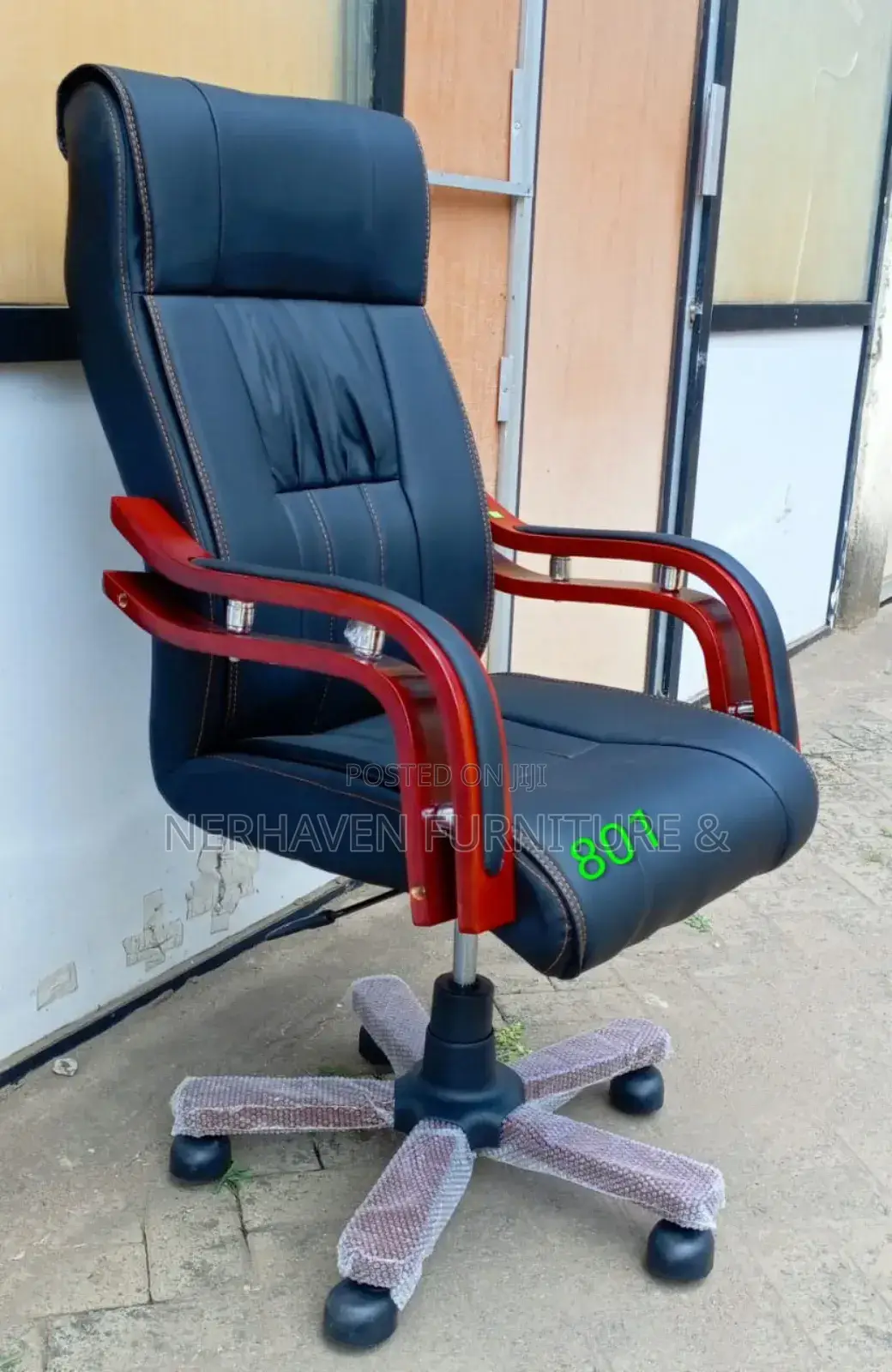 High Back Executive Leather Chair for Office Home