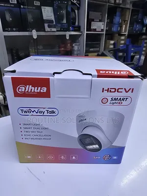 Dahua Hd Dome Camera 5mp 2.8mm Two Way Talk Smart Light