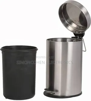 12l Stainless Steel Pedal Dustbin