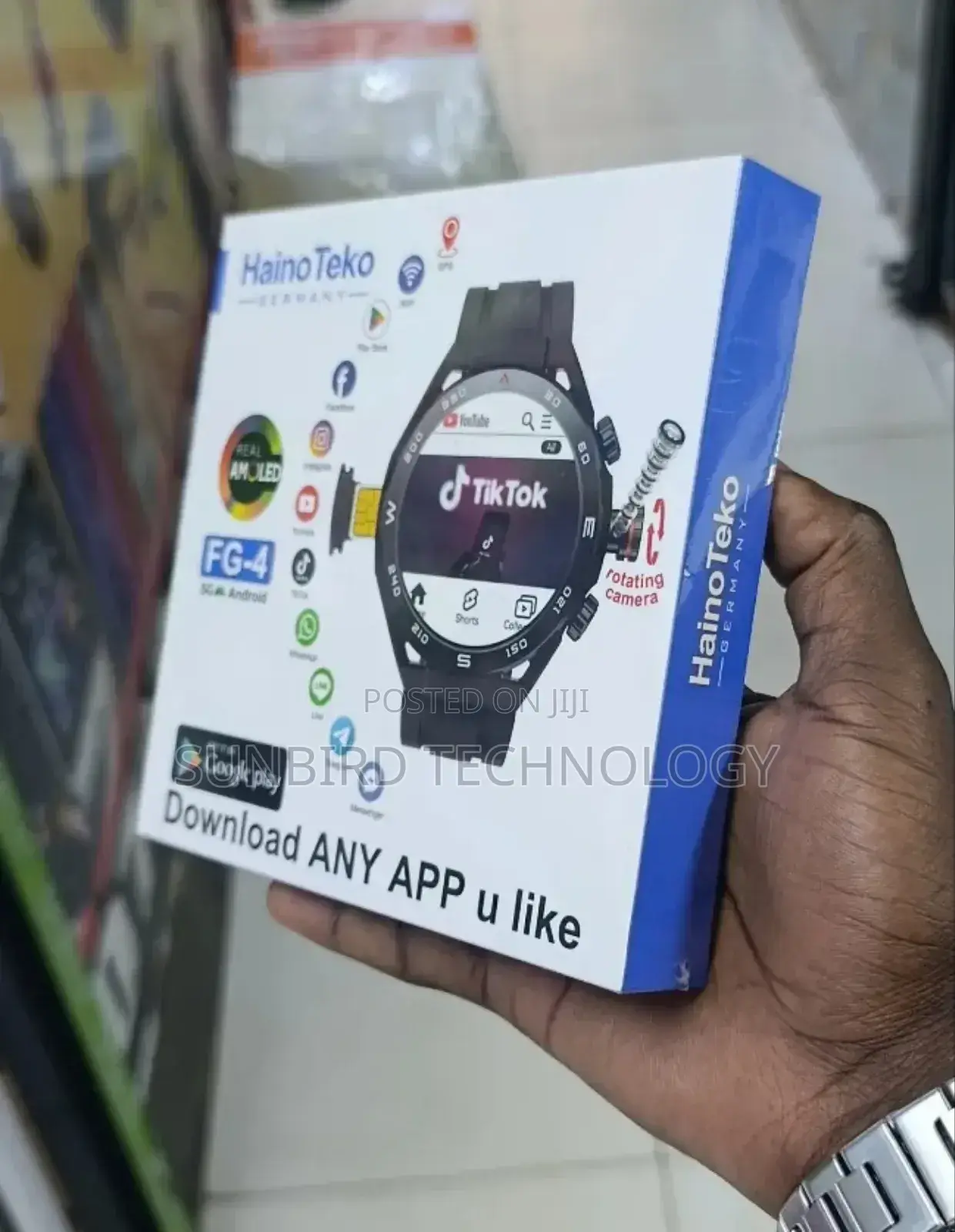 Hainoteko Fg-4 5g Android Smartwatch