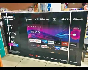 Brand New Vision 75 Inches Smart Tv
