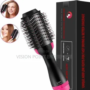 Electric Hair Straightener Brush/Dryer