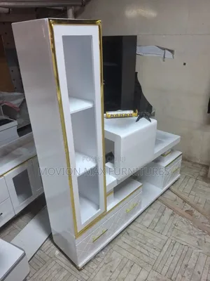 Modern New Tv Stand With Glass