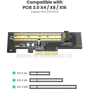Ugreen M.2 Nvme To Pci-e 3.0 × 4 Expansion Card