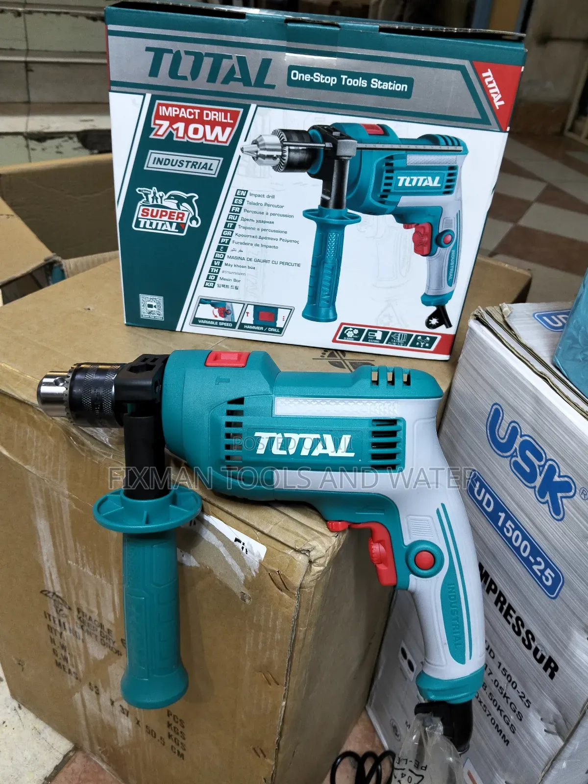 New Total Impact Hammer Drill 710 Watts 13 Mm Chunks