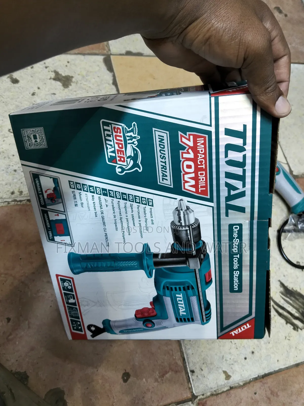 New Total Impact Hammer Drill 710 Watts 13 Mm Chunks