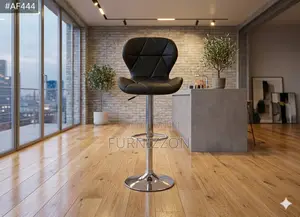 Modern Black Kitchen Bar Stool