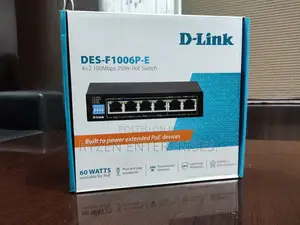 D-link 6-port Gigabit Poe Switch Dgs F1006p