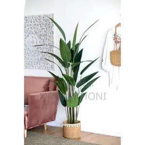 Realistic Green Leaves Steritizia Home/ Office Decor Artificial Plant