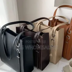 Stylish Leather Tote Bag 32×29cm