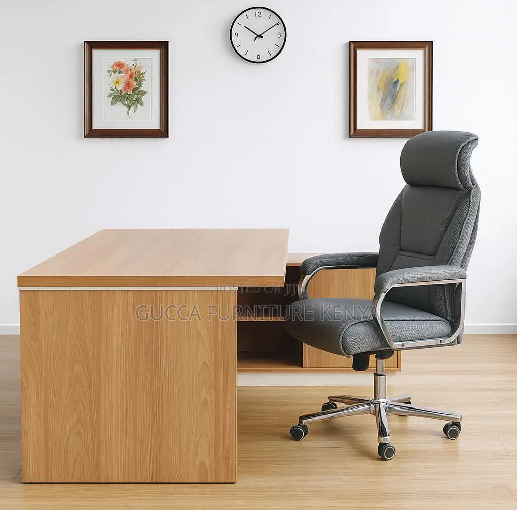 Modern Executive L-shaped 180cm Office Table