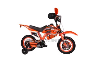 Kids Nduthi Style Bicycle Size 12 With Training Wheels