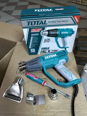 Total Heat Gun 2000 Watts With Variables Speed And Accessory