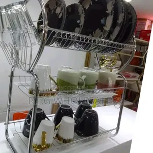 3-Tier Kitchen Dish Rack Organizer