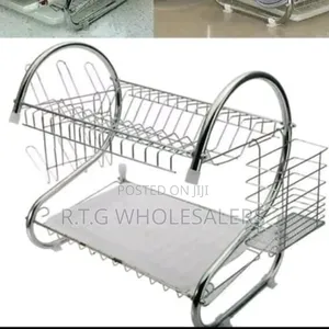 Rashnik 2‐Layer Stainless Steel Dish Rack